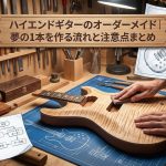 ハイエンドギターのオーダーメイド|夢の1本を作る流れと注意点まとめ